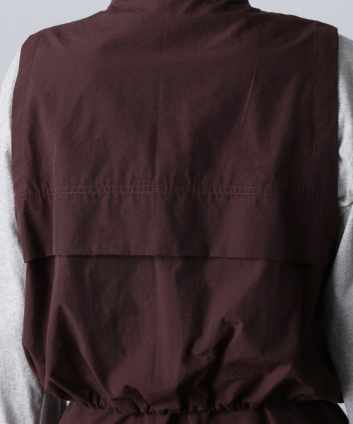 ROSE BUD(ローズバッド)の「(CREOLME)COTTON NYLON VEST(ベスト・レディース・ブラウン/ブラック・ONE SIZE)」の19枚目の写真