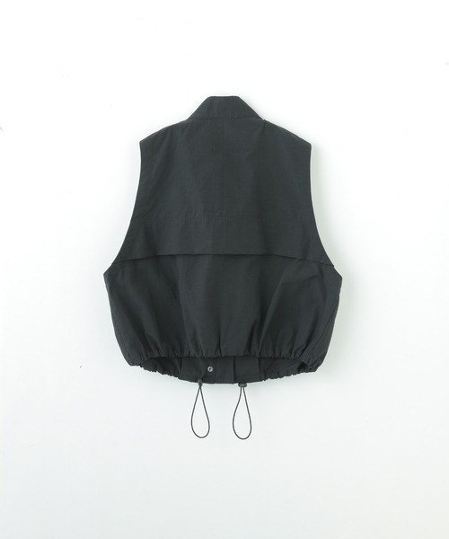 ROSE BUD(ローズバッド)の「(CREOLME)COTTON NYLON VEST(ベスト・レディース・ブラウン/ブラック・ONE SIZE)」の21枚目の写真