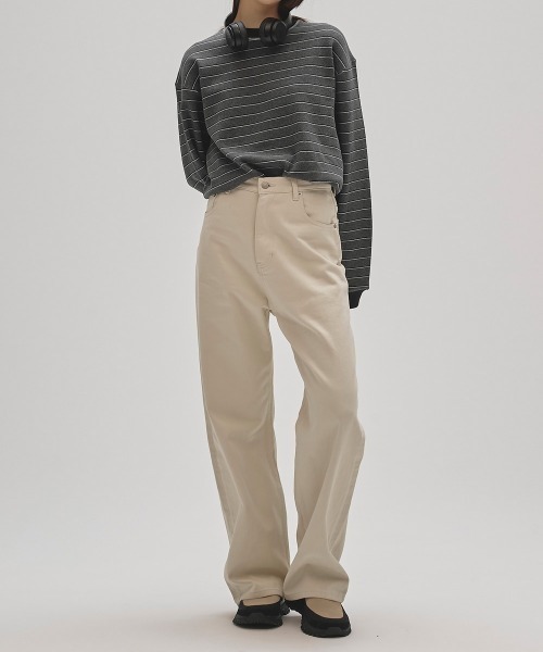 Border Long T-shirts（Tシャツ/カットソー）｜TODAYFUL