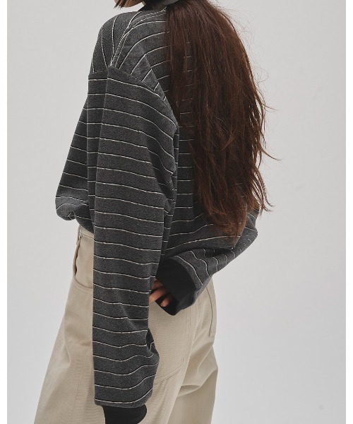 Border Long T-shirts（Tシャツ/カットソー）｜TODAYFUL