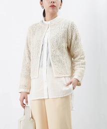 LUCA/LADY LUCK LUCA | LC/LLL コード刺繍ブラウス(シャツ/ブラウス)