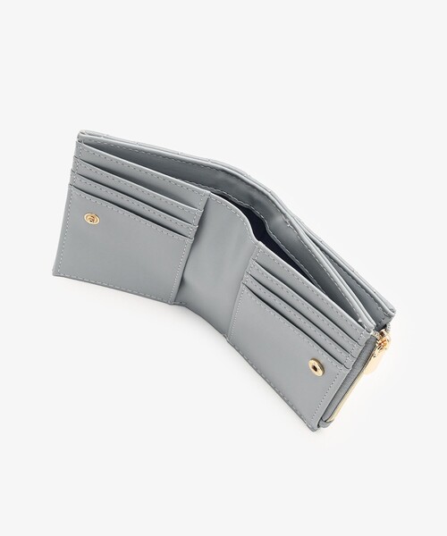 Afternoon Tea(アフタヌーンティー)の「キルティングミニ財布(財布・レディース・シルバー/ブルー・ONE SIZE)」の11枚目の写真