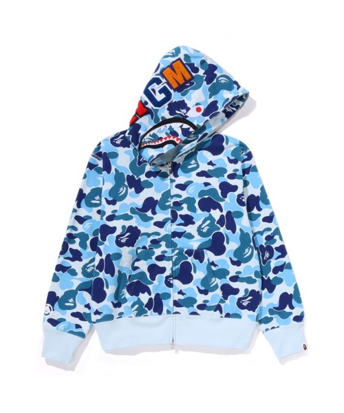 ABC CAMO SHARK FULL ZIP HOODIE（パーカー）｜A BATHING APE（ア 
