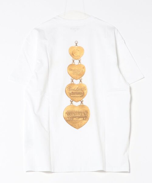 【Carhartt】WIP S/S HARTT CHAIN ハートチェーン Tシャツ Carhartt WIP/カーハートダブリューアイピー 半袖Tシャツ バック