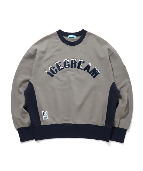 セール】SWITCHING SWEATSHIRT（スウェット）｜ICECREAM（アイス