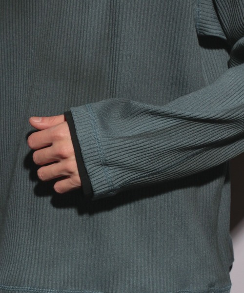 HARE（ハレ）の「【UNDERGROUND MODE】ZIPデザインプリントカットソー(HARE)（Tシャツ/カットソー・メンズ・ブラック/ブルー・FREE）」の19枚目の写真