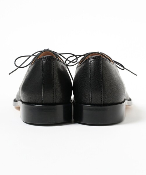 ARCOLLETTA PADRONE（アルコレッタ パドローネ）の「【別注】ARCOLLETTA PADRONE / 4EYE PLAIN TOE SHOES（ドレスシューズ・メンズ・ブラック・43/42/41/40）」の6枚目の写真