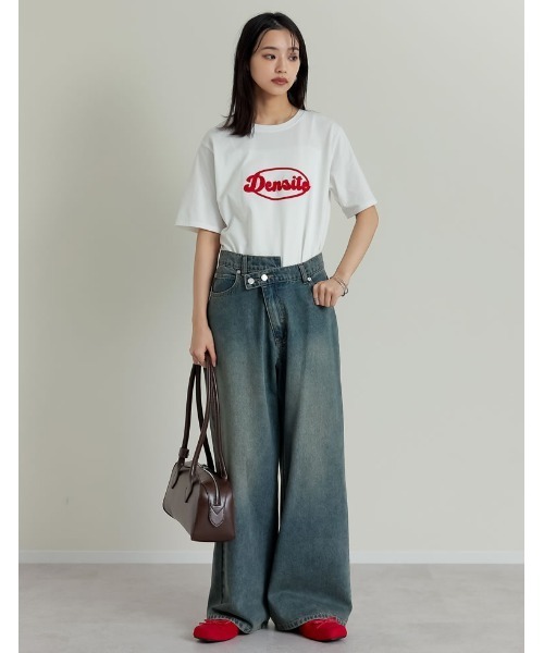 Re:EDIT（リエディ）の「リボン付スクエアトゥバレエシューズ（パンプス・レディース・ブラック/レッド/イエロー・SMALL/MEDIUM/LARGE/X-LARGE）」の8枚目の写真