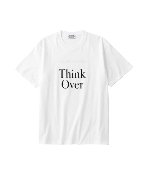 SALE！ポエトミーツダブワイズ 売れ筋商品|||POET MEETS DUBWISE 半袖 ロゴTシャツ THINK OVER ユニセックス THINK OVER T-Shirt TKOTS-0564 POET MEETS DUBWISE｜THINK OVER Tシャツ TKOTS-0564｜ユニ