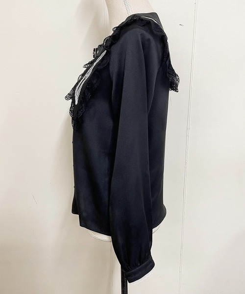 MA*RS(アメーバーマーズ)の「ベルト付きクロス刺繍ブラウス(シャツ/ブラウス・レディース・ホワイト/ブラック・FREE)」の16枚目の写真