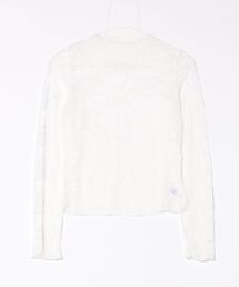 sevens（セブンズ）の「【sevens】CS　レースシースルートップス/ブルー（Tシャツ/カットソー）」