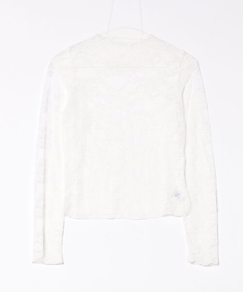 sevens(セブンズ)の「【sevens】CS レースシースルートップス/ブルー(Tシャツ/カットソー・レディース・ブルー/ホワイト/ピンク/レッド・FREE)」の1枚目の写真
