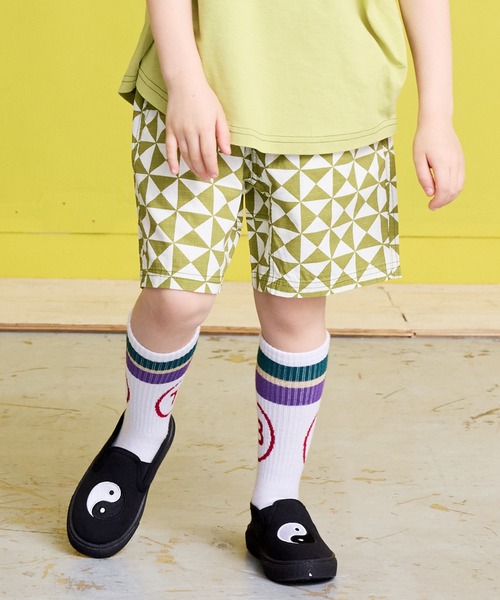 Life Support Products(ライフサポートプロダクツ)の「リップストップ総柄クライミングショートパンツ(その他パンツ・キッズ・グレー/カーキ/ブラック/オレンジ/ドット/ピンク・150/140/130/120/110/100/95/90/80)」の3枚目の写真