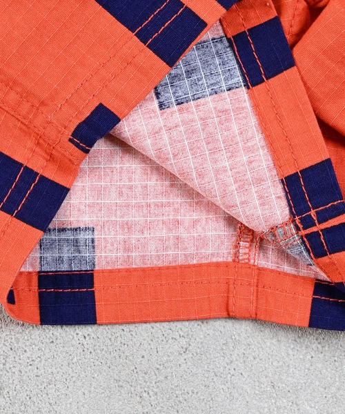 Life Support Products(ライフサポートプロダクツ)の「リップストップ総柄クライミングショートパンツ(その他パンツ・キッズ・グレー/カーキ/ブラック/オレンジ/ドット/ピンク・150/140/130/120/110/100/95/90/80)」の8枚目の写真