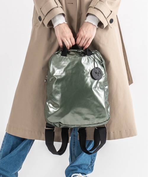 Jack Gomme(ジャックゴム)の「【JACK GOMME/ジャックゴム】バックパック リュック LAMI(バックパック/リュック・レディース・ブラック/カーキ/ゴールド/イエロー/ホワイト/ブラウン/ガンメタ/ライトブルー・FREE)」の20枚目の写真