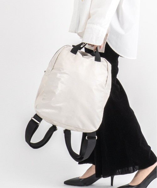 Jack Gomme(ジャックゴム)の「【JACK GOMME/ジャックゴム】バックパック リュック LAMI(バックパック/リュック・レディース・ブラック/カーキ/ゴールド/イエロー/ホワイト/ブラウン/ガンメタ/ライトブルー・FREE)」の16枚目の写真