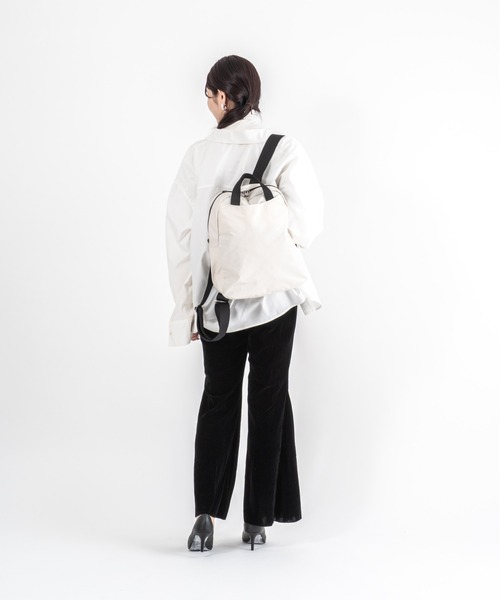 Jack Gomme(ジャックゴム)の「【JACK GOMME/ジャックゴム】バックパック リュック LAMI(バックパック/リュック・レディース・ブラック/カーキ/ゴールド/イエロー/ホワイト/ブラウン/ガンメタ/ライトブルー・FREE)」の11枚目の写真