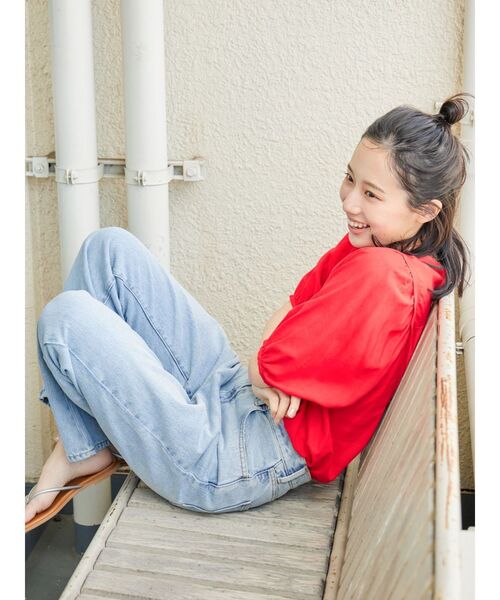 Ungrid(アングリッド)の「【WEB限定】パフスリーブブラウス(シャツ/ブラウス・レディース・オフホワイト/ブラック/レッド・FREE)」の12枚目の写真