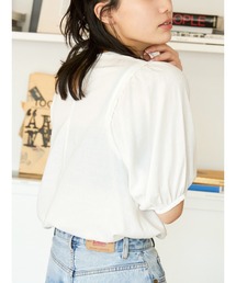 パフスリーブ」に該当するシャツ/ブラウス（ホワイト/白色系