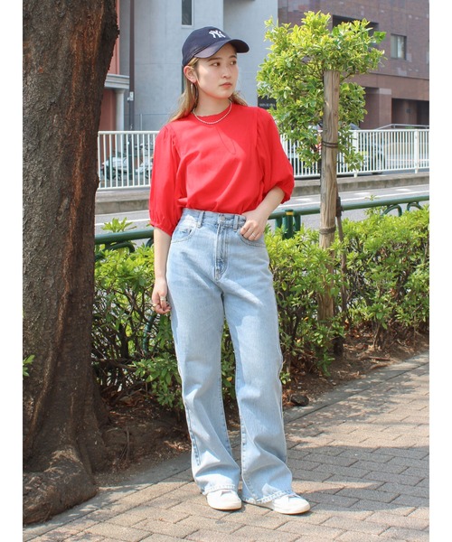 Ungrid(アングリッド)の「【WEB限定】パフスリーブブラウス(シャツ/ブラウス・レディース・オフホワイト/ブラック/レッド・FREE)」の22枚目の写真