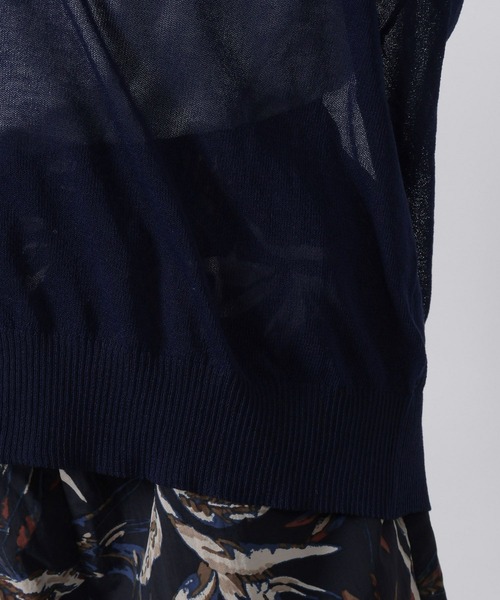 LAKOLE（ラコレ）の「シアーロゴカーディガン / 326245（カーディガン/ボレロ・メンズ・ネイビー/ブラック/グレー・MEDIUM/LARGE）」の16枚目の写真