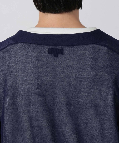 LAKOLE（ラコレ）の「シアーロゴカーディガン / 326245（カーディガン/ボレロ・メンズ・ネイビー/ブラック/グレー・MEDIUM/LARGE）」の17枚目の写真