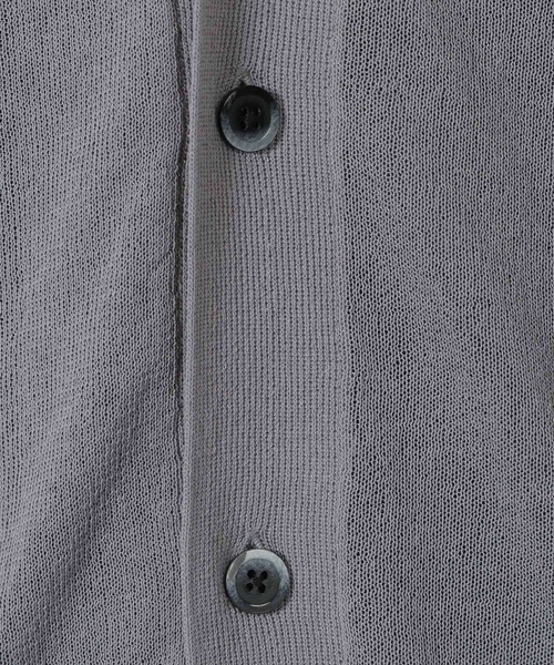LAKOLE（ラコレ）の「シアーロゴカーディガン / 326245（カーディガン/ボレロ・メンズ・ネイビー/ブラック/グレー・MEDIUM/LARGE）」の21枚目の写真