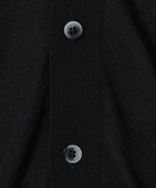 LAKOLE（ラコレ）の「シアーロゴカーディガン / 326245（カーディガン/ボレロ・メンズ・ネイビー/ブラック/グレー・MEDIUM/LARGE）」の19枚目の写真