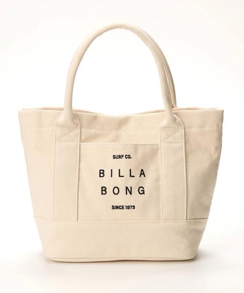 BILLABONG(ビラボン)の「BILLABONG レディース COTTON CANVAS MINI TOTE BAG トートバッグ 【2025年春夏モデル】/ビラボンロゴコットンキャンバストートバック(トートバッグ・レディース・インディゴブルー/オフホワイト/ブラック・FREE)」の4枚目の写真