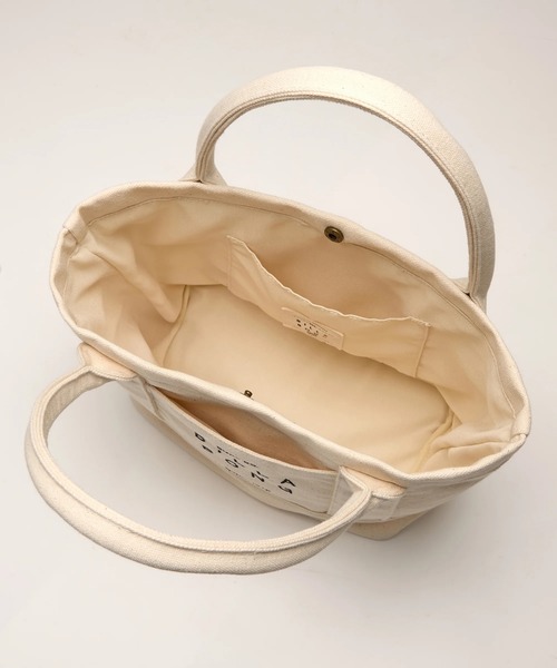BILLABONG(ビラボン)の「BILLABONG レディース COTTON CANVAS MINI TOTE BAG トートバッグ 【2025年春夏モデル】/ビラボンロゴコットンキャンバストートバック(トートバッグ・レディース・インディゴブルー/オフホワイト/ブラック・FREE)」の7枚目の写真