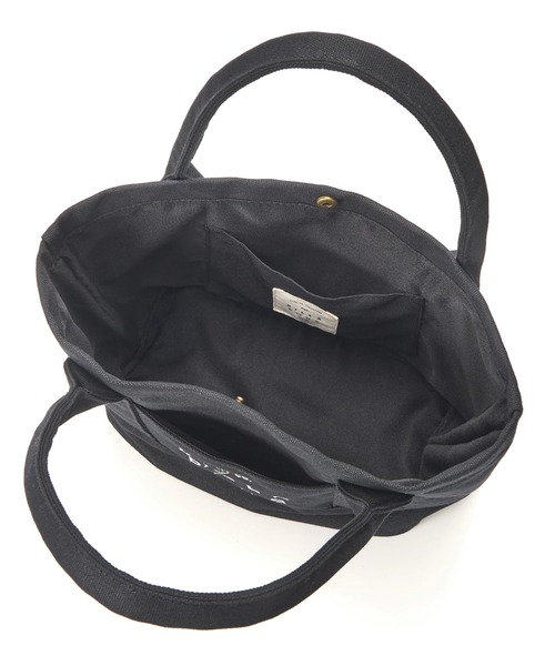 BILLABONG(ビラボン)の「BILLABONG レディース COTTON CANVAS MINI TOTE BAG トートバッグ 【2025年春夏モデル】/ビラボンロゴコットンキャンバストートバック(トートバッグ・レディース・インディゴブルー/オフホワイト/ブラック・FREE)」の11枚目の写真