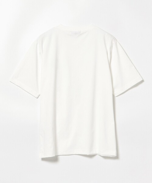 BEAMS HEART（ビームスハート）の「クイックドライ エンブレム Tシャツ (吸水速乾)（Tシャツ/カットソー・メンズ・チャコールグレー/ホワイト/グレー・SMALL/MEDIUM/LARGE）」の15枚目の写真