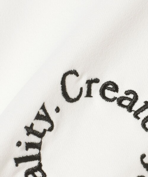 BEAMS HEART（ビームスハート）の「クイックドライ エンブレム Tシャツ (吸水速乾)（Tシャツ/カットソー・メンズ・チャコールグレー/ホワイト/グレー・SMALL/MEDIUM/LARGE）」の16枚目の写真