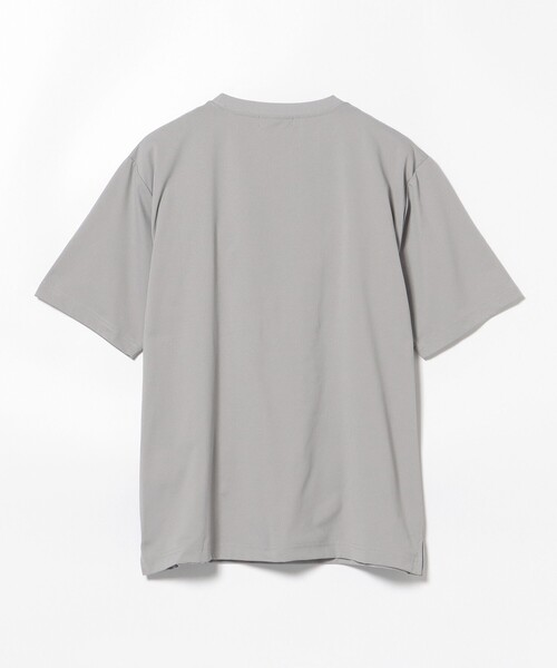 BEAMS HEART（ビームスハート）の「クイックドライ エンブレム Tシャツ (吸水速乾)（Tシャツ/カットソー・メンズ・チャコールグレー/ホワイト/グレー・SMALL/MEDIUM/LARGE）」の18枚目の写真