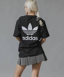 adidas/アディダス BACK+FRONT TREFOIL BOXY T-SHIRT Tシャツ