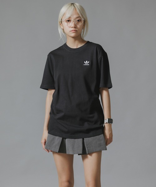 adidas(アディダス)の「adidas/アディダス BACK+FRONT TREFOIL BOXY T-SHIRT Tシャツ(Tシャツ/カットソー・メンズ・ブラック・2XL/XL/L/M/S/XS)」の10枚目の写真