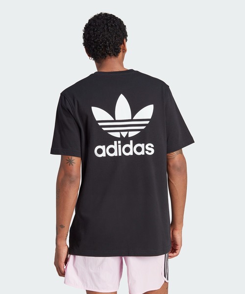 adidas(アディダス)の「adidas/アディダス BACK+FRONT TREFOIL BOXY T-SHIRT Tシャツ(Tシャツ/カットソー・メンズ・ブラック・2XL/XL/L/M/S/XS)」の18枚目の写真