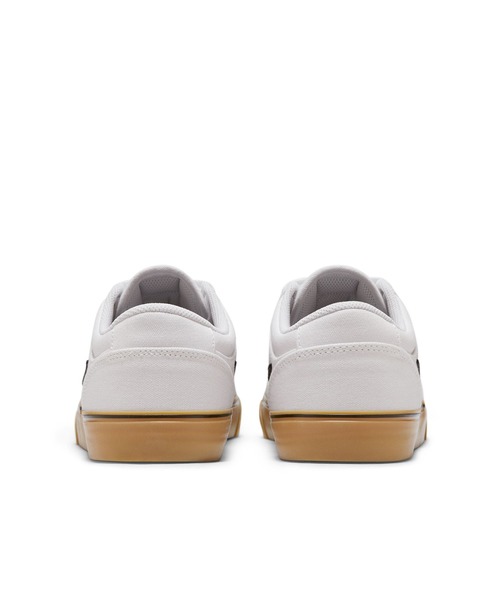 NIKE SB(ナイキエスビー)の「NIKE SB/ナイキエスビー メンズ レディース スニーカー スケシュー スケートボード SB CHRON2 キャンバス DM3494-101(スニーカー・メンズ・ホワイト×ブラック・23.5cm/23.0cm/28.5cm/27.5cm/26.5cm/25.5cm/24.5cm/29.0cm/28.0cm/27.0cm/26.0cm/25.0cm/24.0cm)」の4枚目の写真