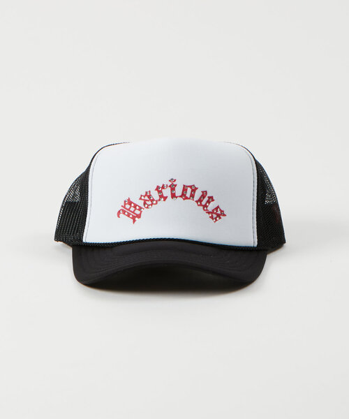 WHO'S WHO gallery(フーズフーギャラリー)の「VARIOUSNOロゴプリントラインストーンメッシュCAP/OTTO(オットー)(キャップ・メンズ・ブラック/ブラック系その他/ホワイト/グリーン・FREE)」の3枚目の写真