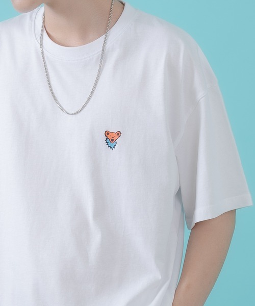 Grateful Dead(グレイトフルデッド)の「【GRATEFUL DEAD】オーバーサイズ プリント 半袖Tシャツ(Tシャツ/カットソー・メンズ・グレー/ブラック系/グレー系/ホワイト/ブラック/ホワイト系/パープル系2/ホワイト系3/ライトグレー系3/オレンジ系3/ベージュ/ホワイト系2/グレー系2/グリーン系・MEDIUM/X-LARGE/LARGE)」の16枚目の写真