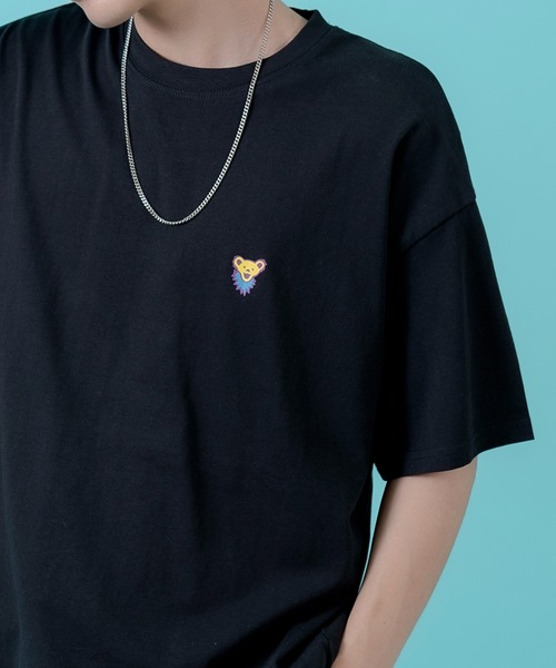 Grateful Dead(グレイトフルデッド)の「【GRATEFUL DEAD】オーバーサイズ プリント 半袖Tシャツ(Tシャツ/カットソー・メンズ・グレー/ブラック系/グレー系/ホワイト/ブラック/ホワイト系/パープル系2/ホワイト系3/ライトグレー系3/オレンジ系3/ベージュ/ホワイト系2/グレー系2/グリーン系・MEDIUM/X-LARGE/LARGE)」の22枚目の写真