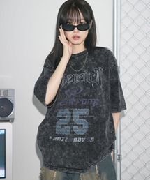 Buyer's Select/加工グラフィックロゴプリントハーフスリーブTシャツ
