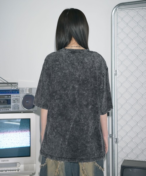 MSG(エムエスジー)の「Buyer's Select/加工グラフィックロゴプリントハーフスリーブTシャツ(Tシャツ/カットソー・メンズ・ブラック系/ブラック系2/ブラック系3・M/L)」の15枚目の写真