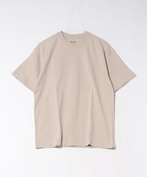 【RAGGED MOUNTAIN：ラギットマウンテン】【タフな肉厚100%コットン】BELMONT/ベルモント エンボスロゴTシャツ ヘビーウェイト ルーズシルエット 透けない・丈夫 半袖