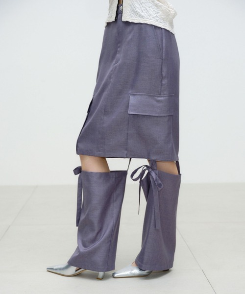 WORK SKIRT PANTS / ワークスカートパンツ