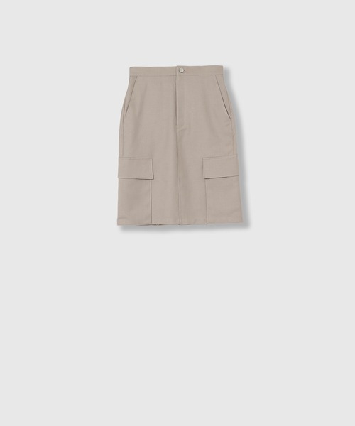 THINGS THAT MATTER(シングス ザット マター)の「WORK SKIRT PANTS / ワークスカートパンツ(その他パンツ・レディース・ベージュ/グレー・1/2)」の14枚目の写真