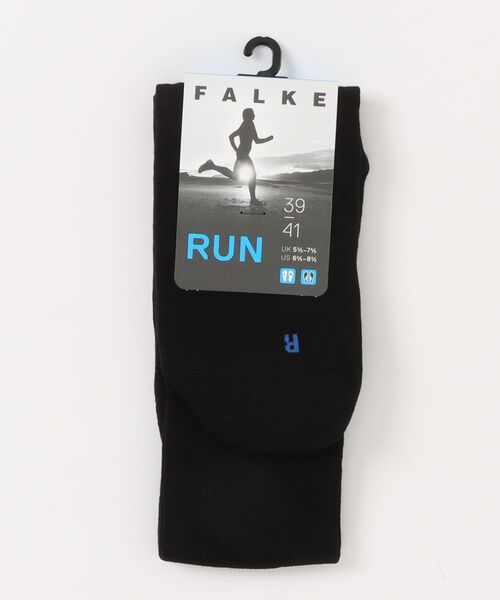 FALKE（ファルケ）の「【FALKE/ファルケ】RUN（ソックス/靴下・メンズ・ホワイト/ブラック・S/M）」の2枚目の写真
