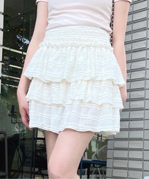 one way | レースミニティアードスカート(スカート)