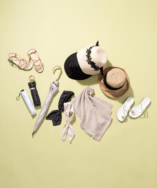 OPAQUE.CLIP（オペークドットクリップ）の「【接触冷感／UVケア】マグネットスカーフ（バンダナ/スカーフ・レディース・ホワイト系3/グレー系/ベージュ系/ブラック系・00）」の9枚目の写真