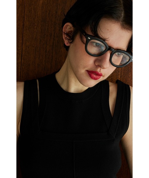 OMMO(オーエムエムオー)の「LAYERED DESIGN KNIT TOP(ニット/セーター・レディース・ブラック系その他/ブラック・FREE)」の15枚目の写真